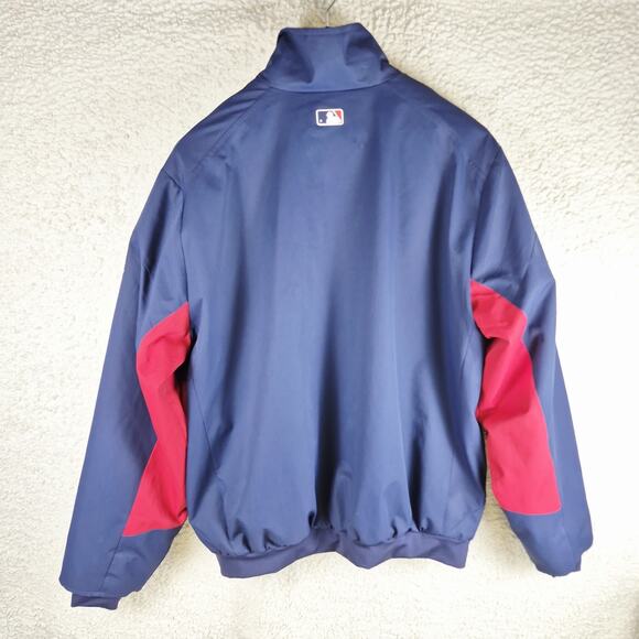 Vintage Minnesota Twins Men's Majestic Dug Out Jacket Size Large Blue MLB - Picture 6 of 13
